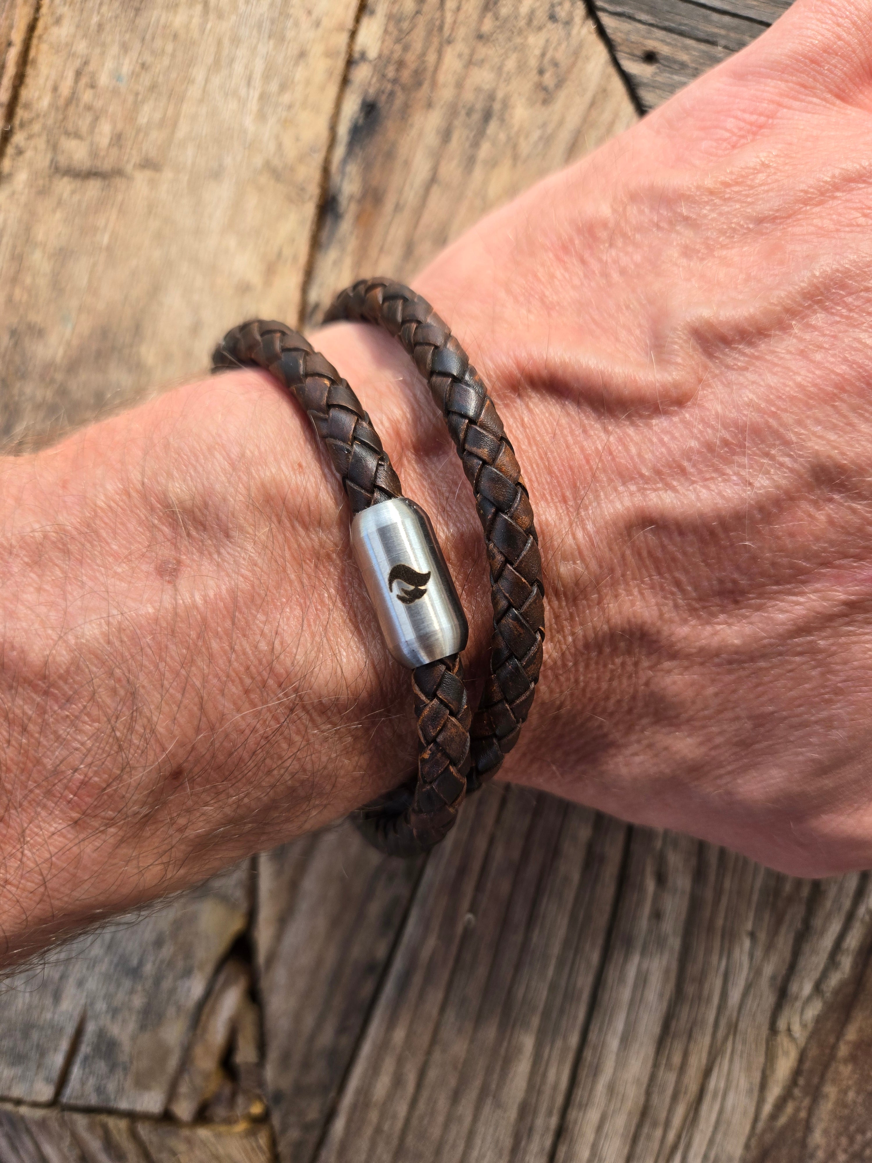 Forge Belt - Doppelt & Geflochten - braun