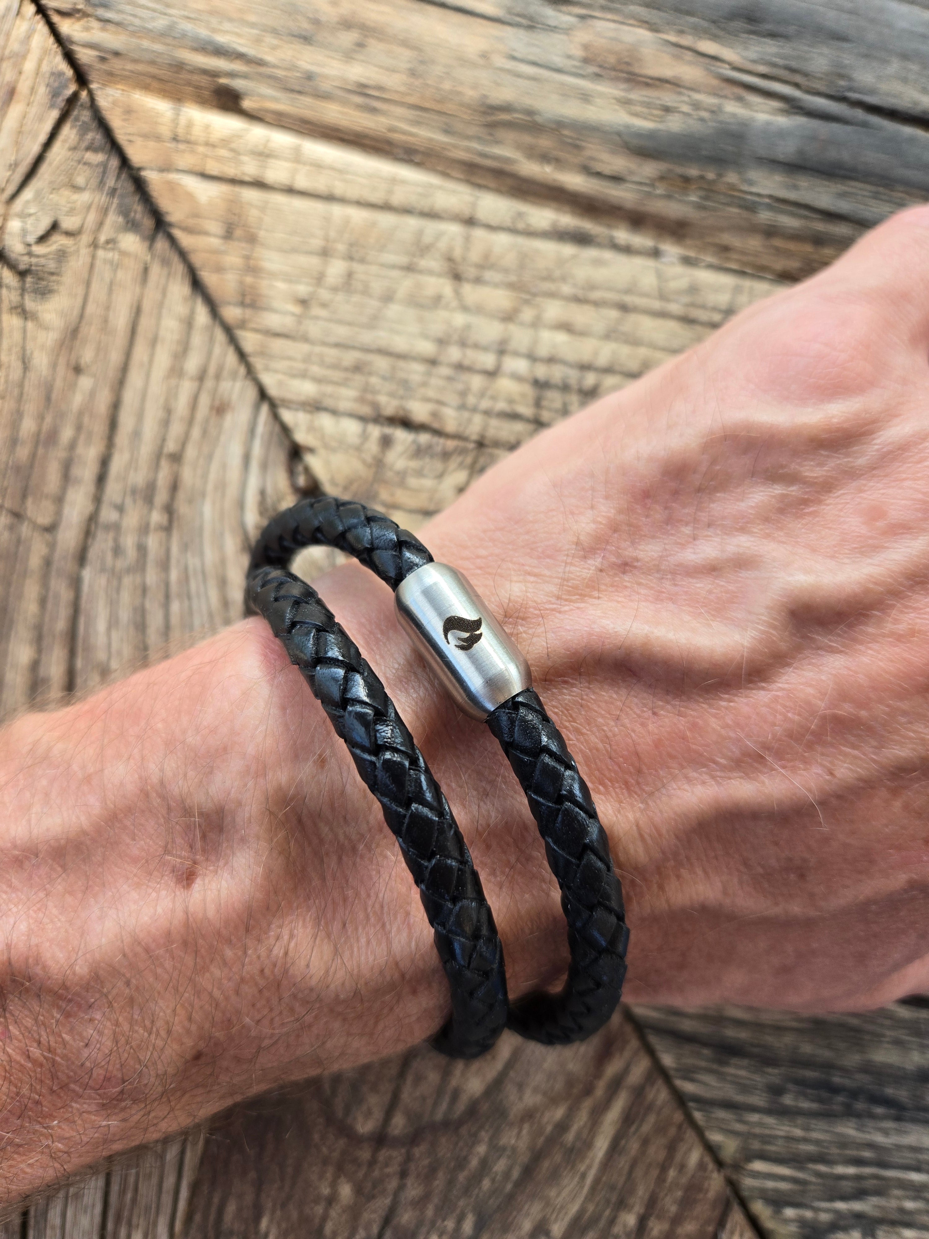Forge Belt - Doppelt & Geflochten - schwarz