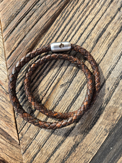 Forge Belt - Doppelt & Geflochten - braun