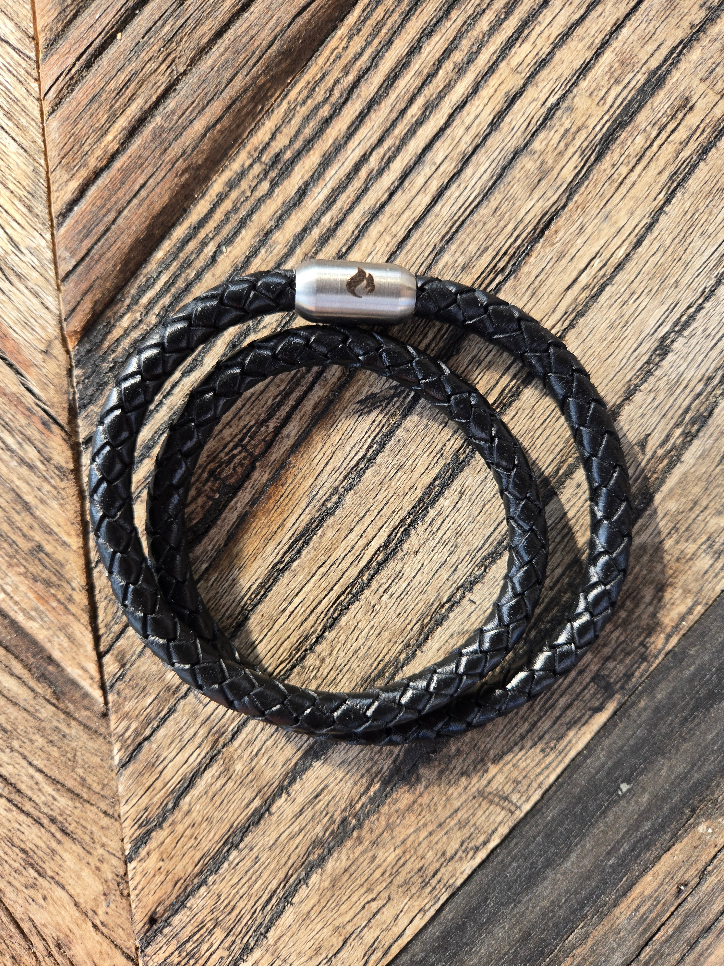 Forge Belt - Doppelt & Geflochten - schwarz