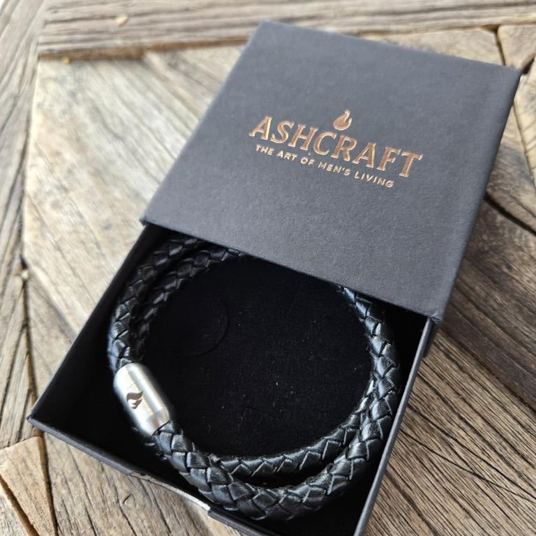 Forge Belt - Doppelt & Geflochten - schwarz