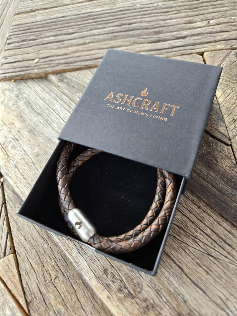 Forge Belt - Doppelt & Geflochten - braun